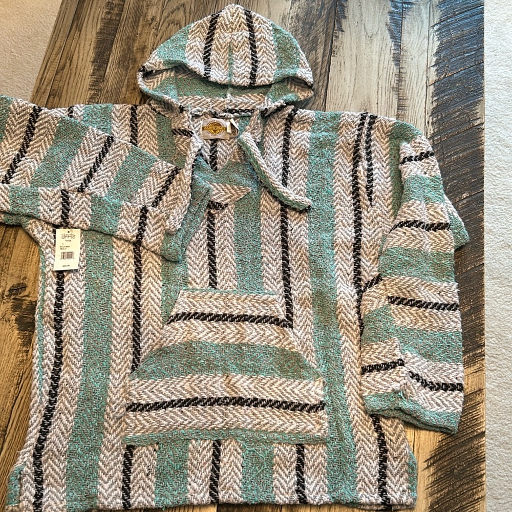 Earth Ragz Hippy Hoodie Size Large